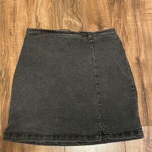 Wild Fable Charcoal Mini Skirt